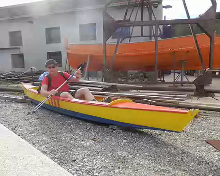 PXL025 Entraînement kayak de mer sur terre